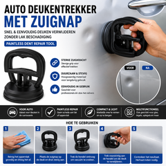 Auto Deukentrekker met Zuignap | Paintless Dent Repair Tool voor Carrosserie Herstel