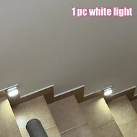 Draadloze LED Trapverlichting met Bewegingssensor – 6 LED Warm Wit Nachtlampje voor Trap, Gang, Kast, Keuken en Slaapkamer – Batterijgevoed & IP44 Waterdicht