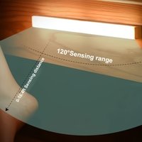 Slimme LED Kastlamp met Sensor | USB Oplaadbare Magnetische Nachtverlichting – Warm Wit