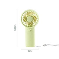 Draagbare Mini Handventilator | USB Oplaadbare Reisventilator – Compacte Ventilator voor Zomer, Auto, Camping & Reizen – Roze