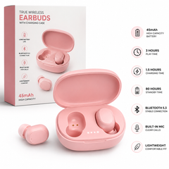 Draadloze Oordopjes Bluetooth 5.3 | True Wireless Earbuds met Oplaadcase – Sport & Waterbestendig – Zwart
