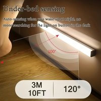LED Kastverlichting met Bewegingssensor | 50cm USB Oplaadbare Draadloze Magnetische LED Strip – Wit Licht voor Kast, Trap & Slaapkamer