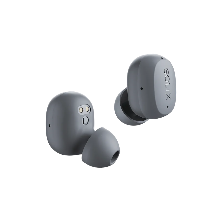Solix Draadloze Bluetooth Oordopjes met Actieve Ruisonderdrukking – Bluetooth 6.0, Tot 35 Uur Batterijduur, ANC tot 25 dB, Touchbediening en Oplaadcase
