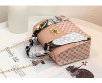 Mini Designer Schoudertas voor Dames | Trendy PU Leren Crossbody Handtas met Kettingn Strap
