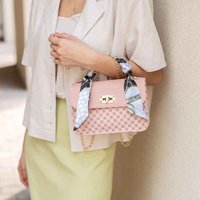Mini Designer Schoudertas voor Dames | Trendy PU Leren Crossbody Handtas met Kettingn Strap