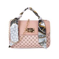 Mini Designer Schoudertas voor Dames | Trendy PU Leren Crossbody Handtas met Kettingn Strap