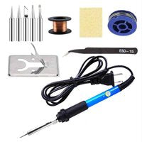 60W Soldeerbout Set | Elektrische Soldeerset met Instelbare Temperatuur & Accessoires