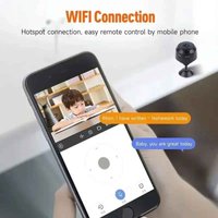 A9 Mini WiFi Beveiligingscamera 1080P Full HD | Draadloze Indoor Camera met Nachtzicht & Live Weergave