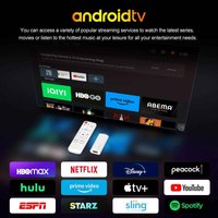 H96 H313 Android TV Stick 4K | Android 14 Smart TV Dongle – 2GB RAM 16GB met Voice Remote & WiFi Streaming