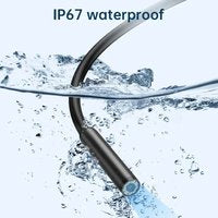 IP67 Waterdichte USB-C Endoscoop Camera | 5.5MM Inspectiecamera met 6 LED Lampen voor Android & PC