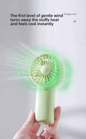 Draagbare Mini Handventilator | USB Oplaadbare Reisventilator – Compacte Ventilator voor Zomer, Auto, Camping & Reizen – Roze