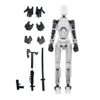 13-Joint Action Figure Dummy Model – Fully Poseable 13.7CM Figure for Stop Motion & Drawing
