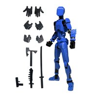 13-Joint Action Figure Dummy Model – Fully Poseable 13.7CM Figure for Stop Motion & Drawing