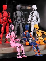 13-Joint Action Figure Dummy Model – Fully Poseable 13.7CM Figure for Stop Motion & Drawing