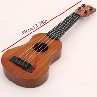 Decoratieve Ukulele 21 Inch | Houten Look Muziek Instrument Decoratie & Woonaccessoire