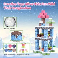 100 Stuks Magnetische Bouwstenen Speelgoed | Educatieve 3D Constructie Blokken voor Kinderen – Creatief STEM Bouwspeelgoed
