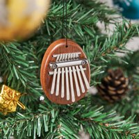 8-Toetsen Houten Kalimba Duimpiano | Mini Mbira Finger Piano voor Beginners & Cadeaus