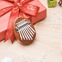 8-Toetsen Houten Kalimba Duimpiano | Mini Mbira Finger Piano voor Beginners & Cadeaus