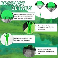 Kinder Parachute Speelgoed | Outdoor Werpspel voor Jongens & Meisjes – Geen Batterijen Nodig