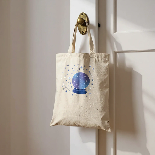Gepersonaliseerde Biologische Tote Bag – 100% Organic Katoen | Herbruikbare Shopper