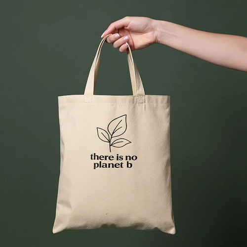 Gepersonaliseerde Biologische Tote Bag – 100% Organic Katoen | Herbruikbare Shopper