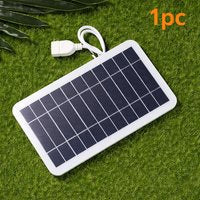 Draagbaar USB Zonnepaneel 5V 2W – Mini Solar Charger voor Smartphone, Powerbank, Camping en Outdoor Gebruik