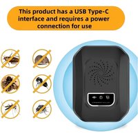 Ultrasone Ongedierteverjager | Electronic Insect & Mouse Control voor Huis, Keuken & Slaapkamer