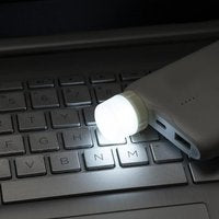 Mini USB Nachtlampje 5-Pack | Warm Wit LED Plug-In Lamp voor Laptop, Powerbank & Slaapkamer