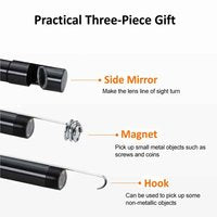 IP67 Waterdichte USB-C Endoscoop Camera | 5.5MM Inspectiecamera met 6 LED Lampen voor Android & PC