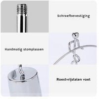 Kinetische Metalen Balans Slinger – Bewegende Bureaudecoratie voor Ontspanning, Focus en Stressvermindering