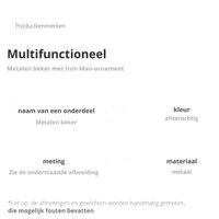 Kinetische Metalen Balans Slinger – Bewegende Bureaudecoratie voor Ontspanning, Focus en Stressvermindering