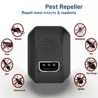 Ultrasone Ongedierteverjager | Electronic Insect & Mouse Control voor Huis, Keuken & Slaapkamer