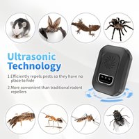 Ultrasone Ongedierteverjager | Electronic Insect & Mouse Control voor Huis, Keuken & Slaapkamer