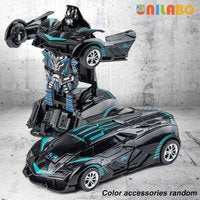 Transformer Robot Auto Speelgoed – Veranderbare Sportwagen en Robot voor Kinderen – Actiespeelgoed met Bewegende Onderdelen